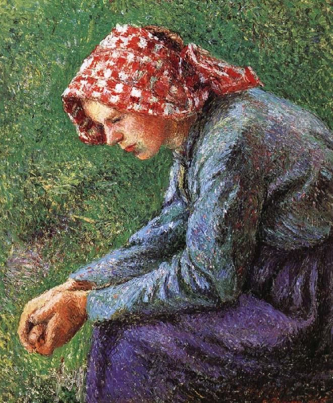 Camille Pissarro Sitting Spain oil painting art